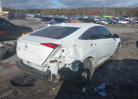 2018 Honda Civic Ex from USA, damaged, VIN 2HGFC2F76JH539819